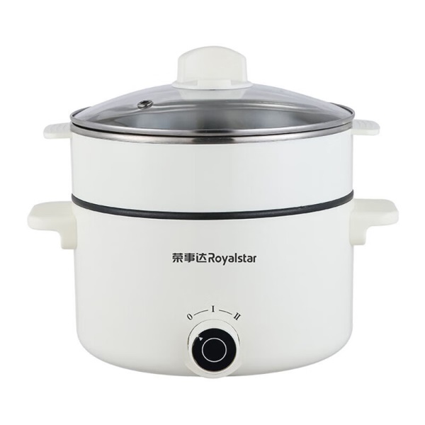 荣事达 （Royalstar）电煮锅学生宿舍小电锅煮面多功能电火锅家用电炒锅电蒸锅