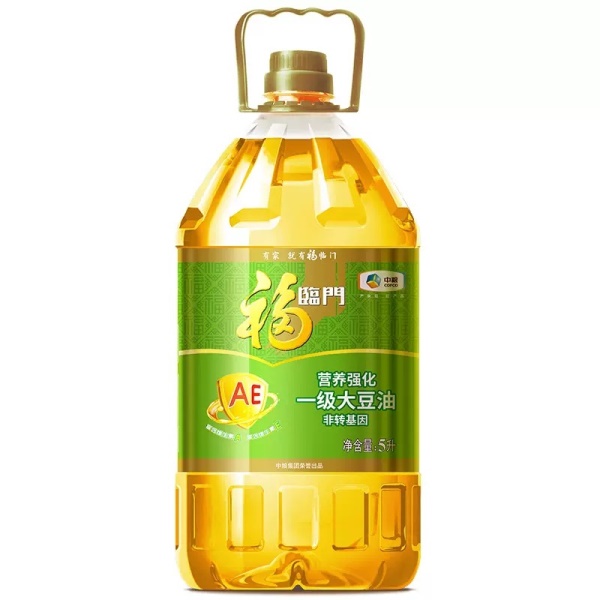 福临门非转基因AE一级大豆油5L